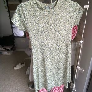 Nordstrom (Good Luck Gem) Mini Floral T shirt Dress